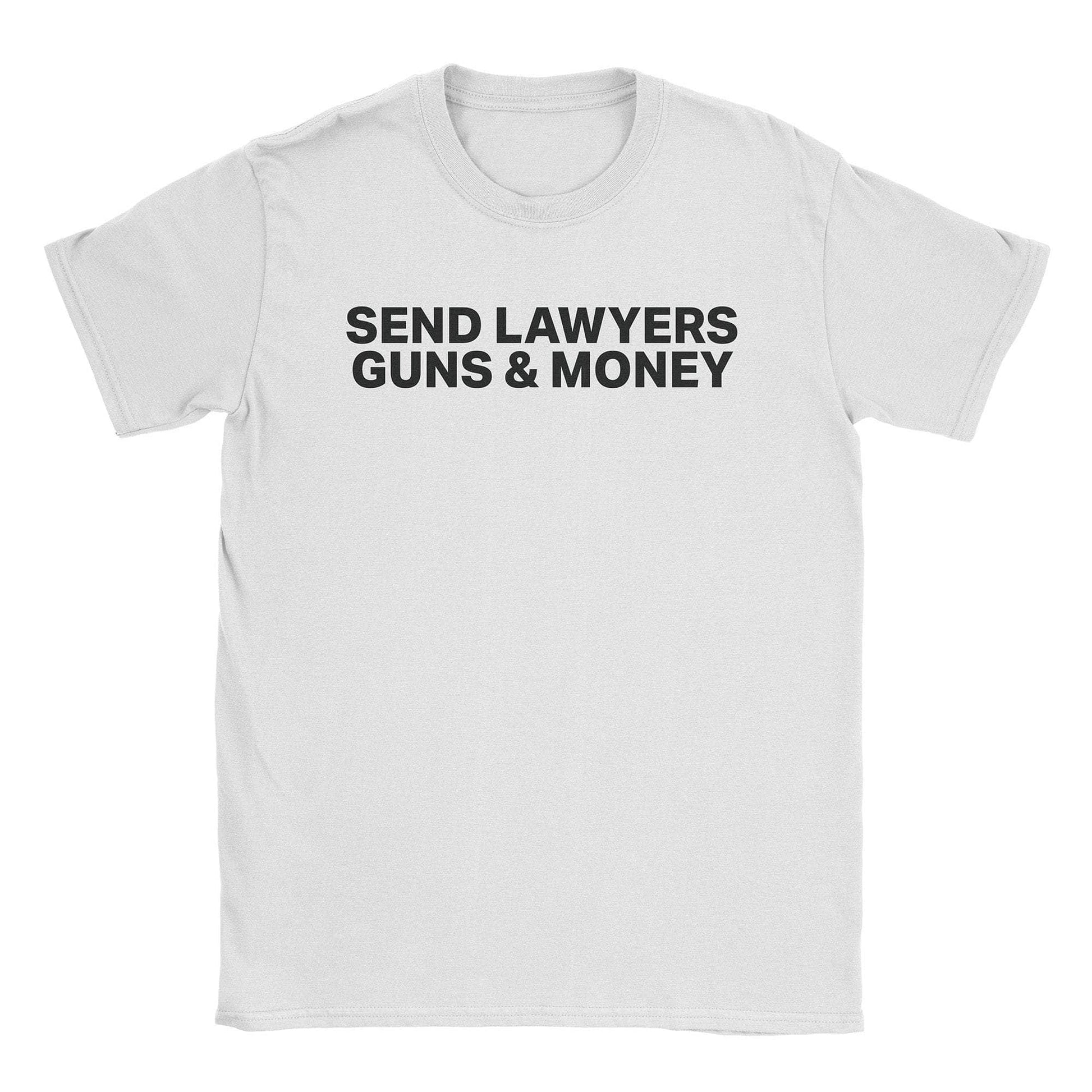 A-or-B-Tees T-Shirt White / S Send Lawyers T-Shirt