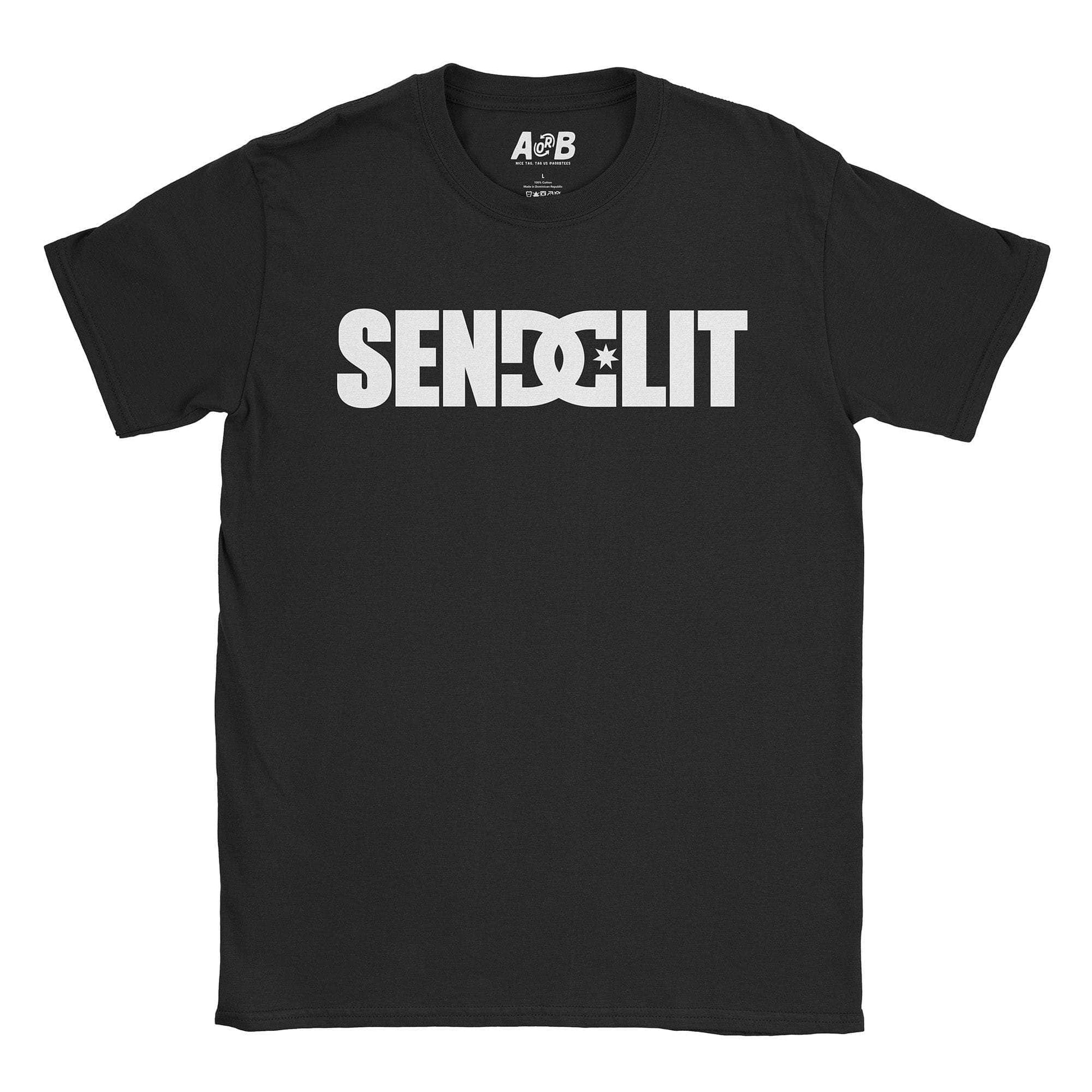A-or-B-Tees T-Shirt Black / S Sendclit T-Shirt