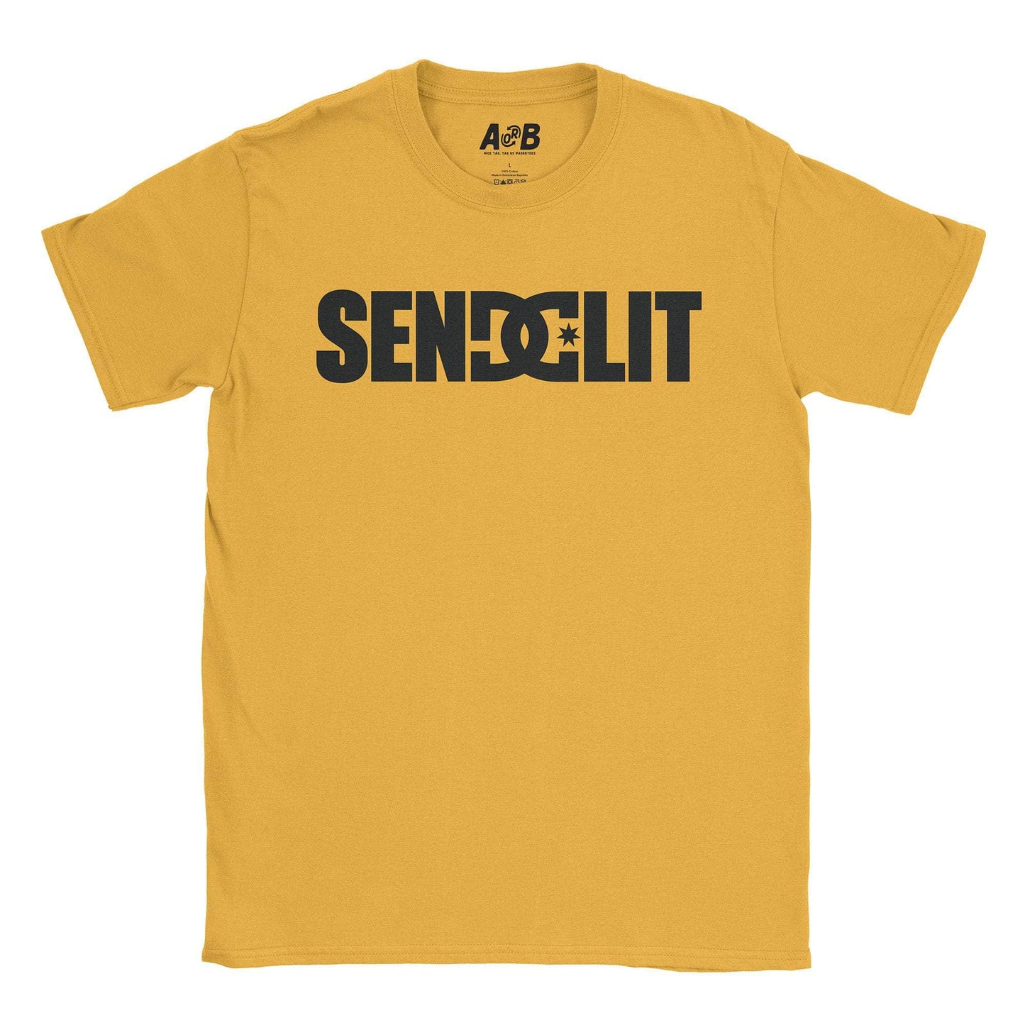 A-or-B-Tees T-Shirt Gold / S Sendclit T-Shirt