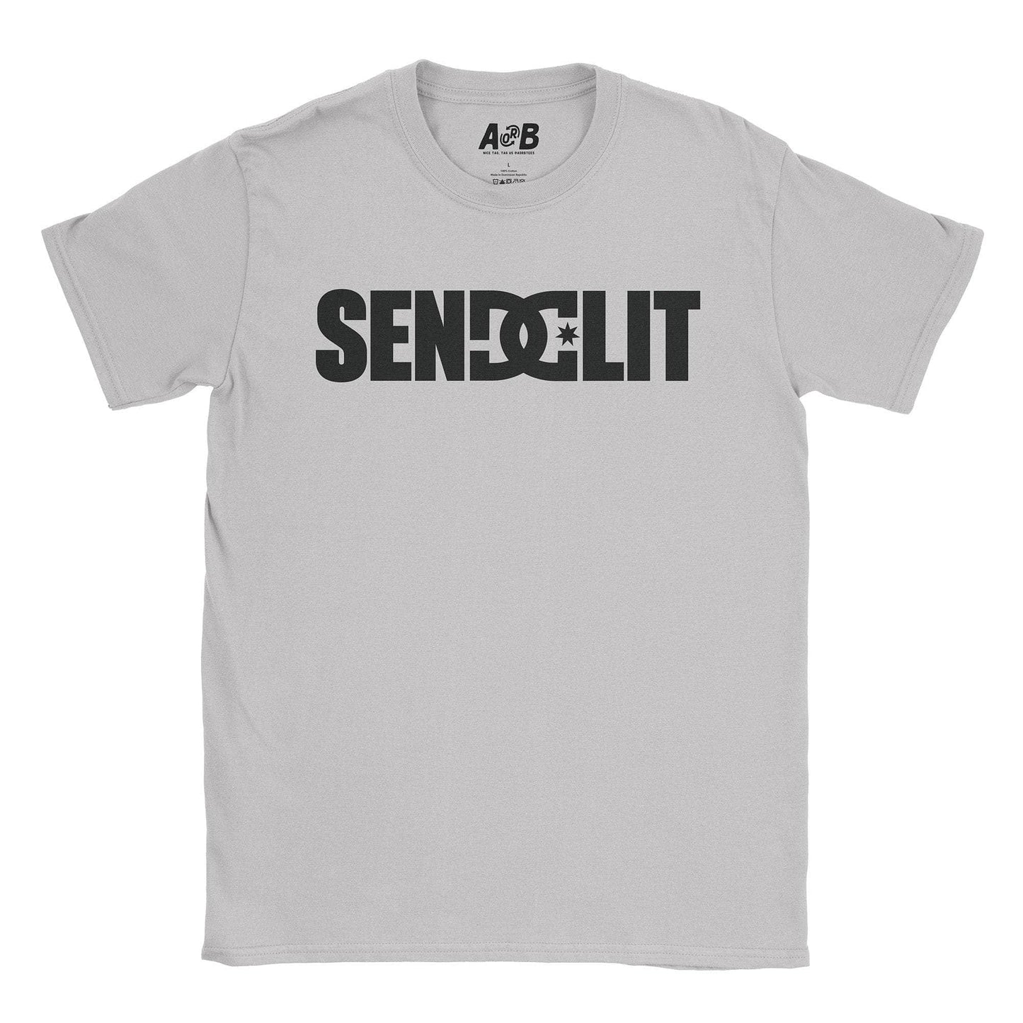 A-or-B-Tees T-Shirt Ice Grey / S Sendclit T-Shirt