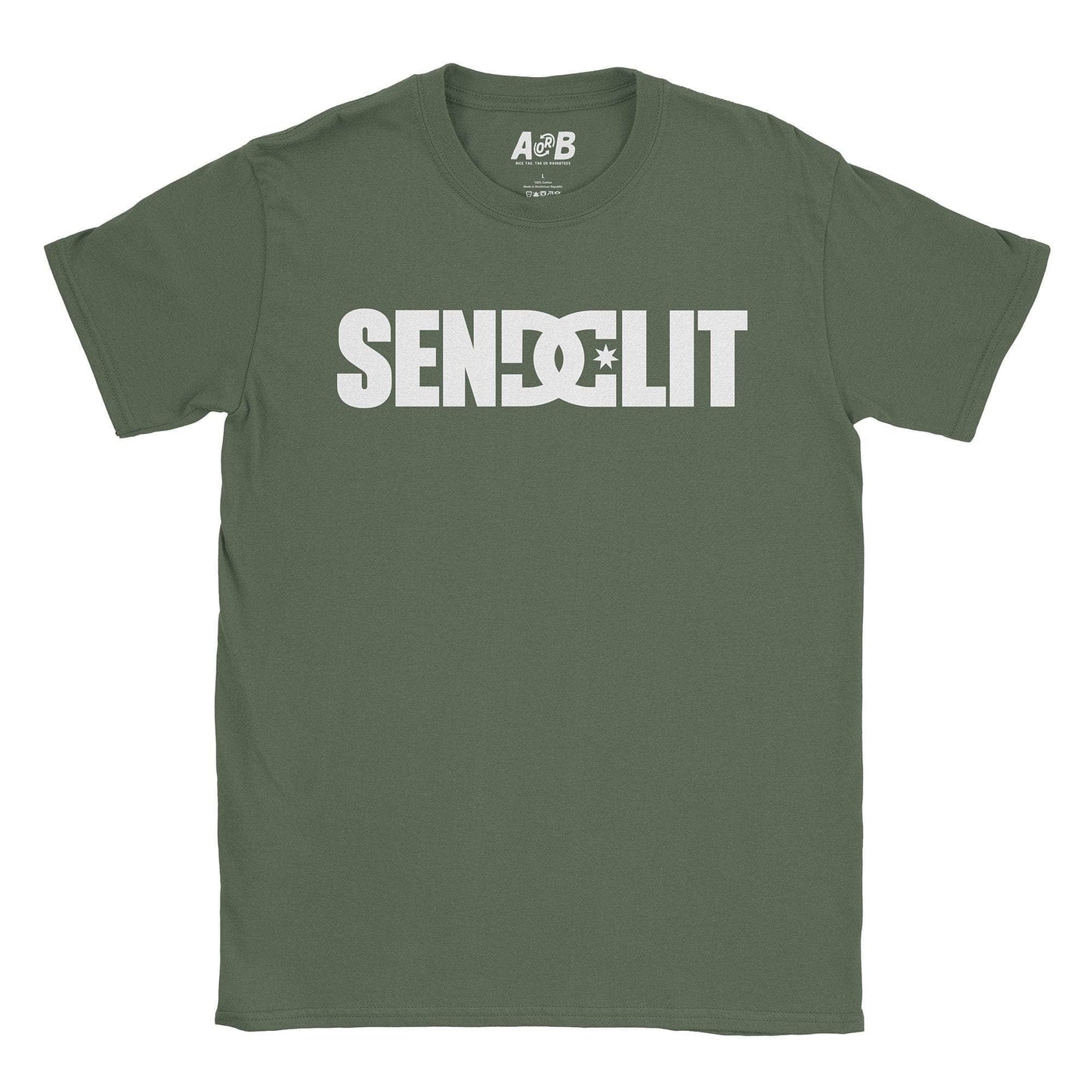 A-or-B-Tees T-Shirt Military Green / S Sendclit T-Shirt