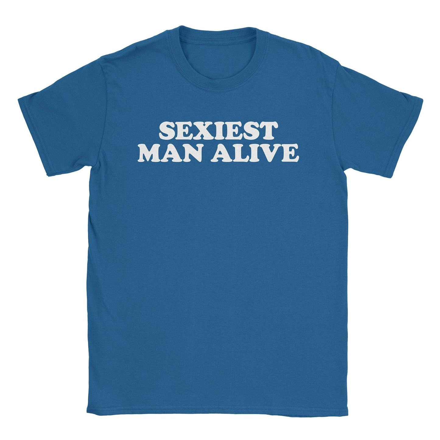A-or-B-Tees T-Shirt Royal / S Sexiest Man T-Shirt