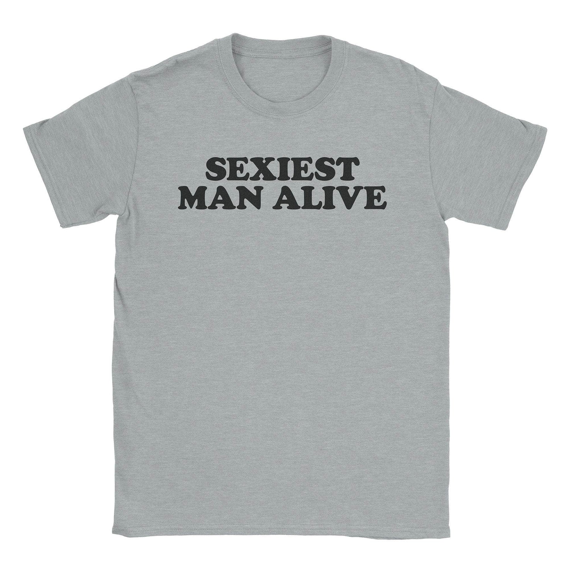 A-or-B-Tees T-Shirt Sport Grey / S Sexiest Man T-Shirt