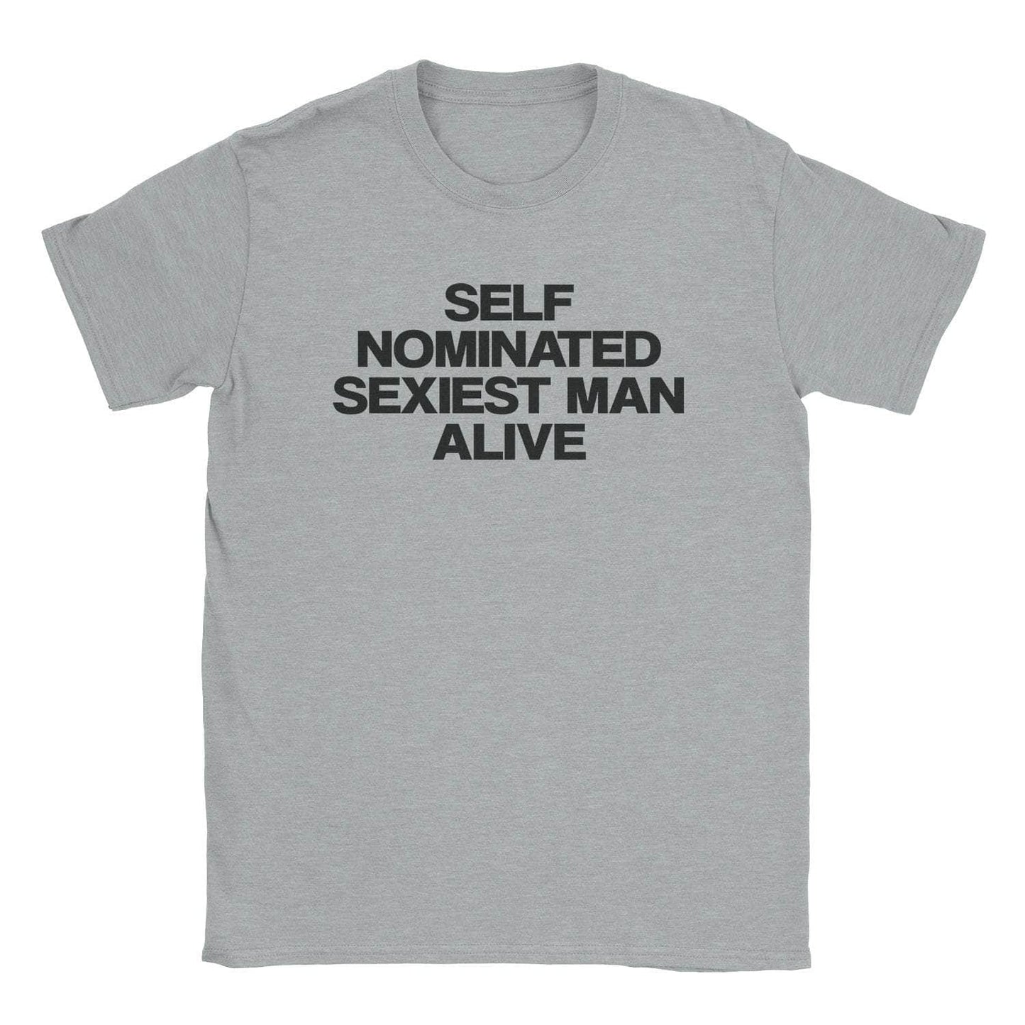 A-or-B-Tees T-Shirt Sport Grey / S Sexiest Man T-Shirt