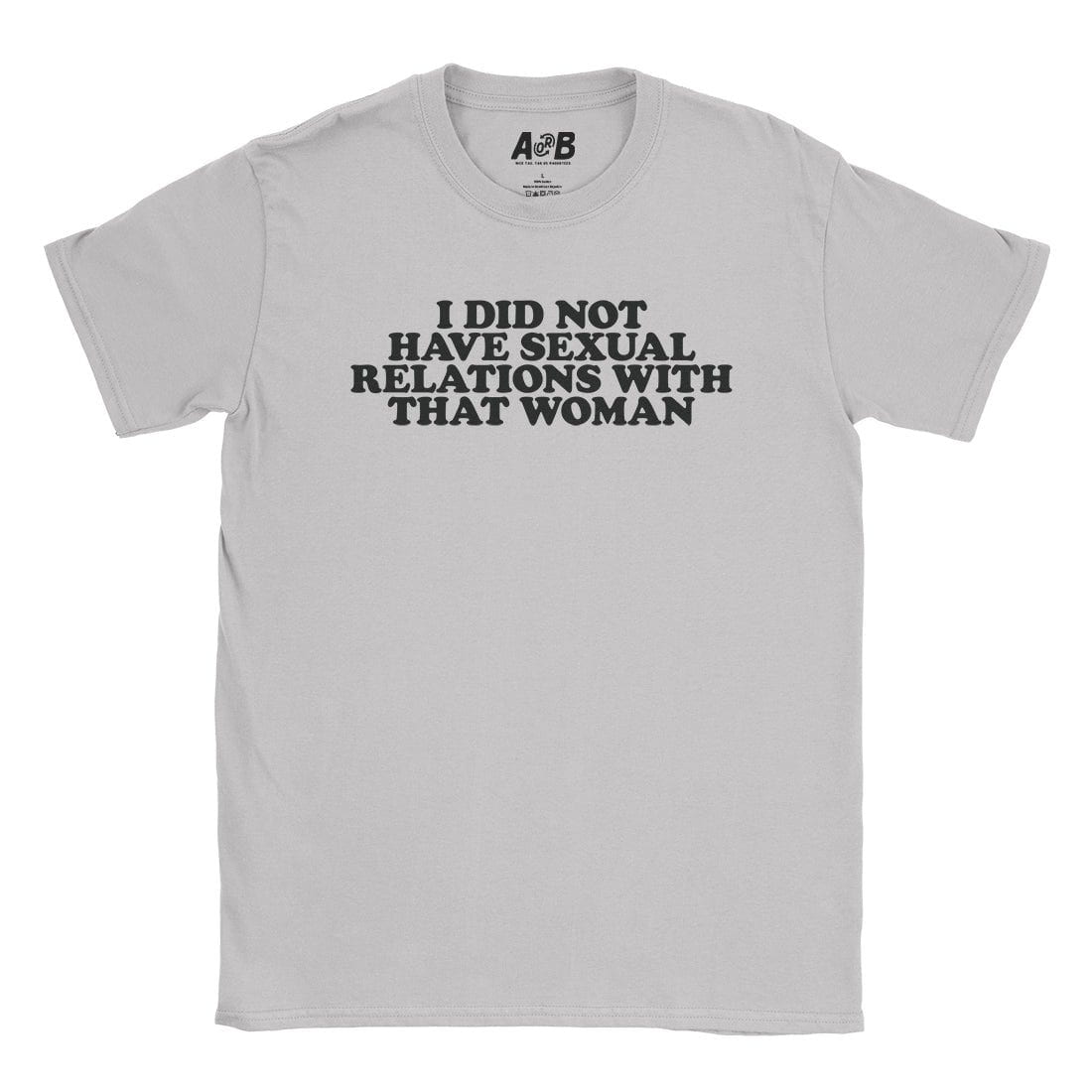 A-or-B-Tees T-Shirt Ice Grey / S Sexual Relations T-Shirt