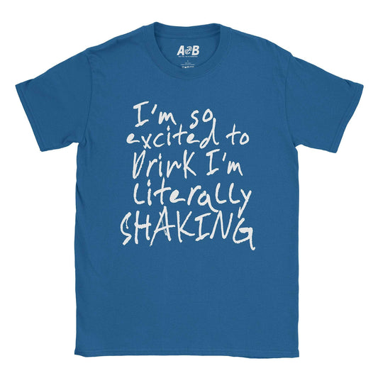 A-or-B-Tees T-Shirt Royal / S Shaking T-Shirt