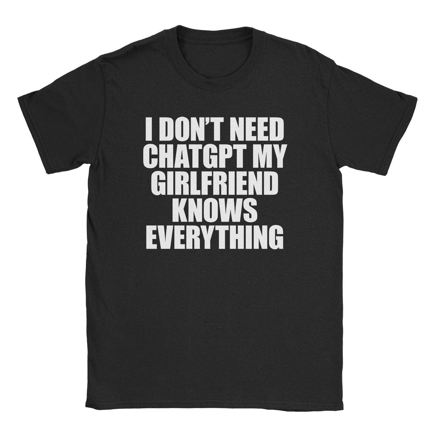 A-or-B-Tees T-Shirt Black / S She Knows T-Shirt