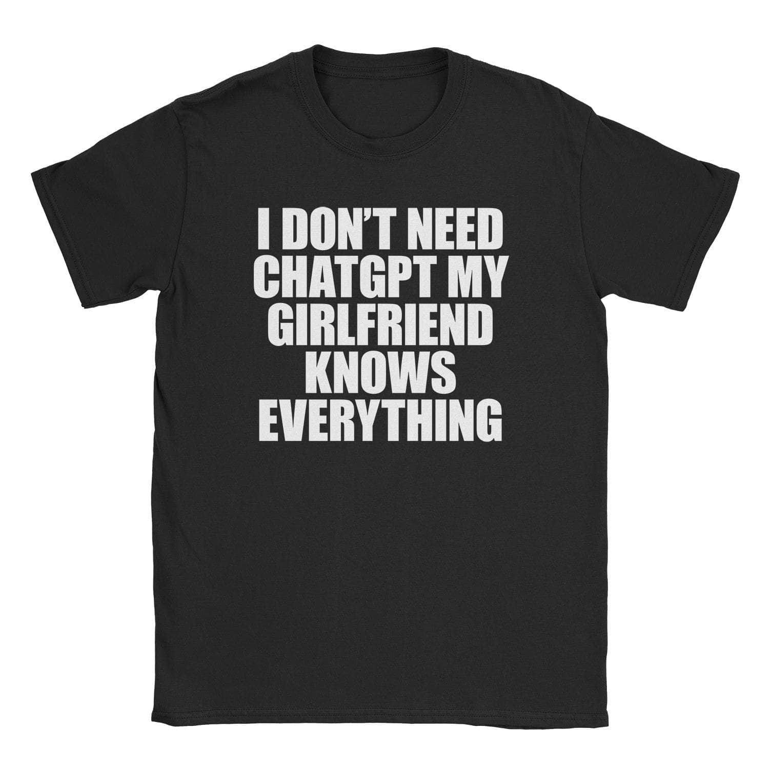A-or-B-Tees T-Shirt Black / S She Knows T-Shirt