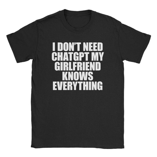 A-or-B-Tees T-Shirt Black / S She Knows T-Shirt