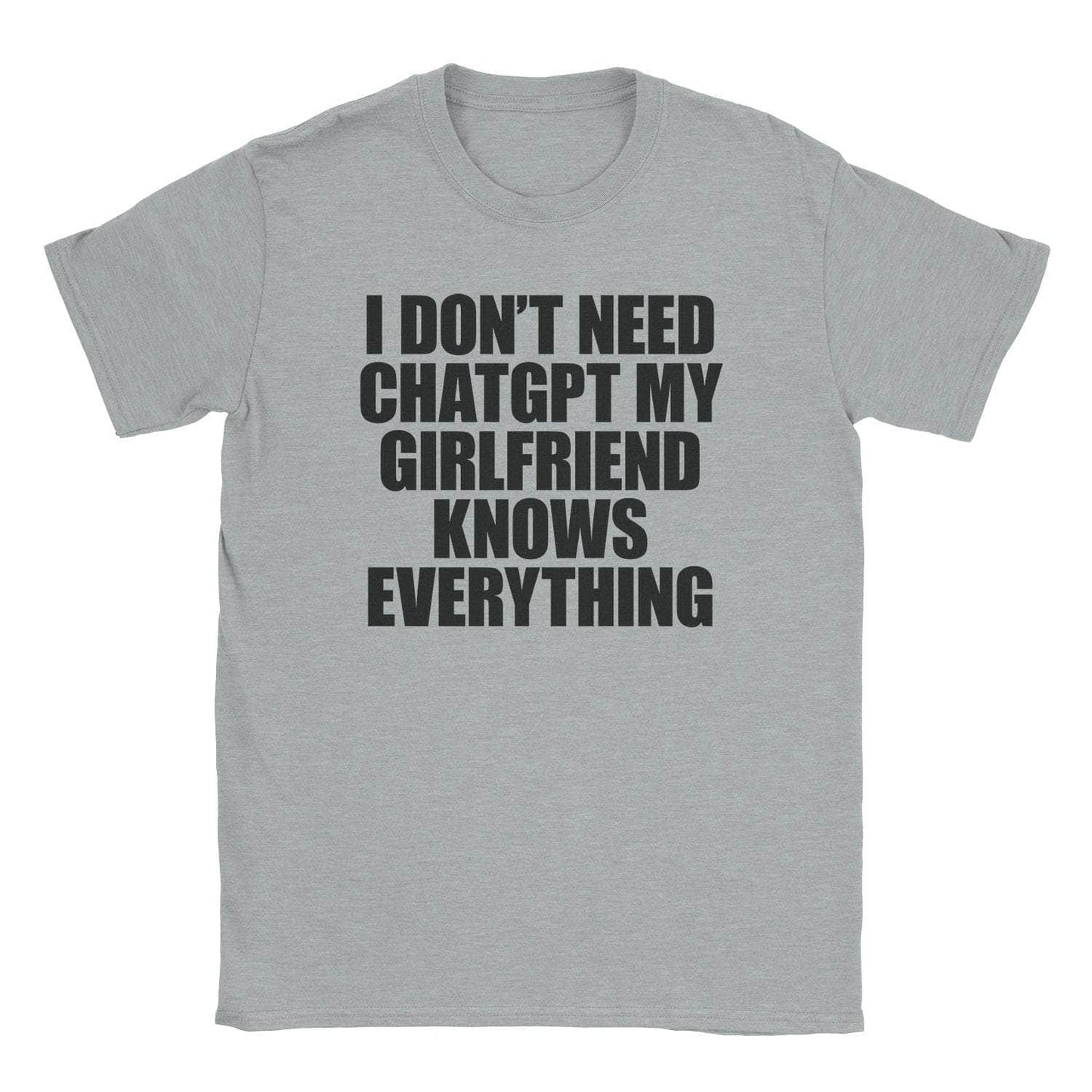 A-or-B-Tees T-Shirt Sport Grey / S She Knows T-Shirt