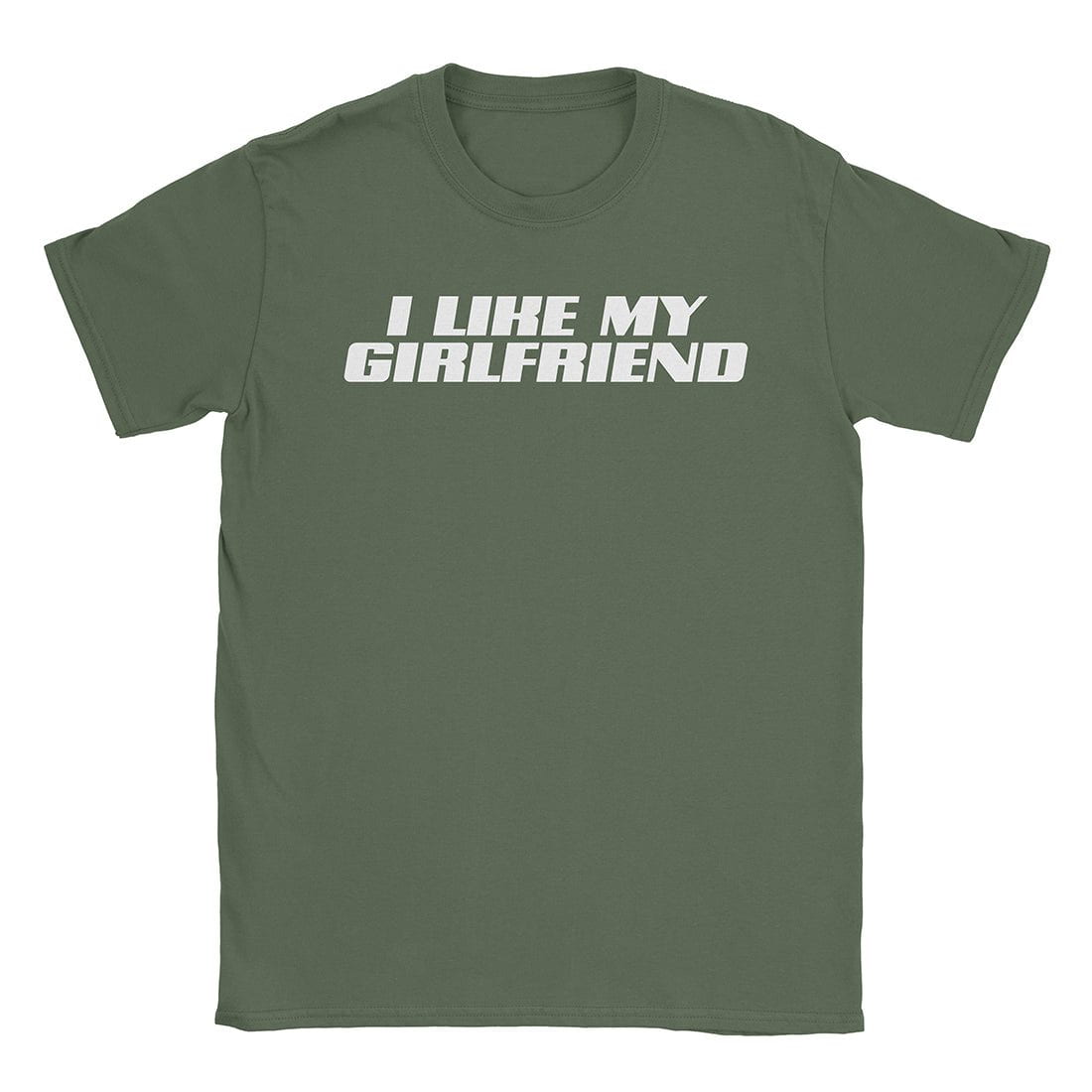 A-or-B-Tees T-Shirt Military Green / S She's Ok T-Shirt