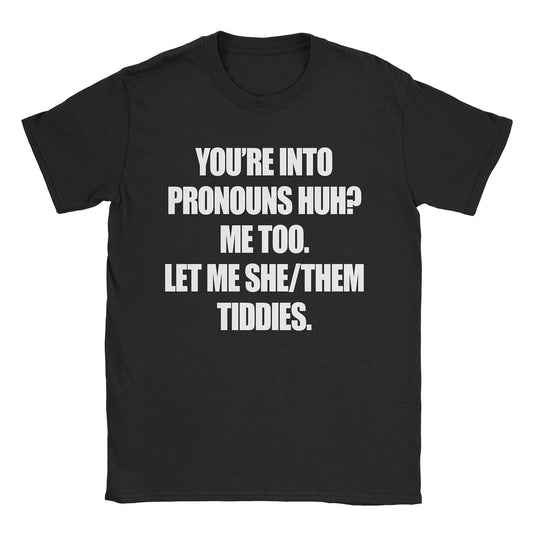 A-or-B-Tees T-Shirt Black / S She/Them T-Shirt