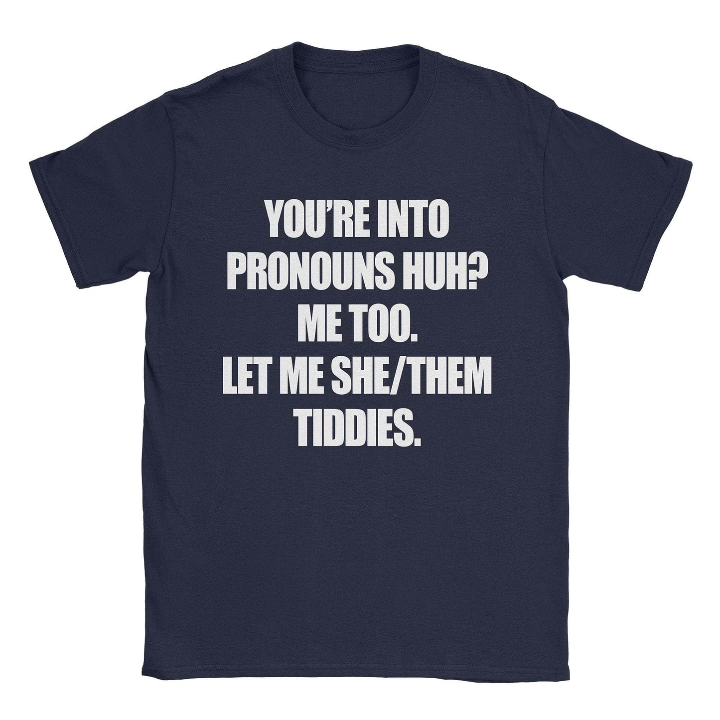 A-or-B-Tees T-Shirt Navy / S She/Them T-Shirt