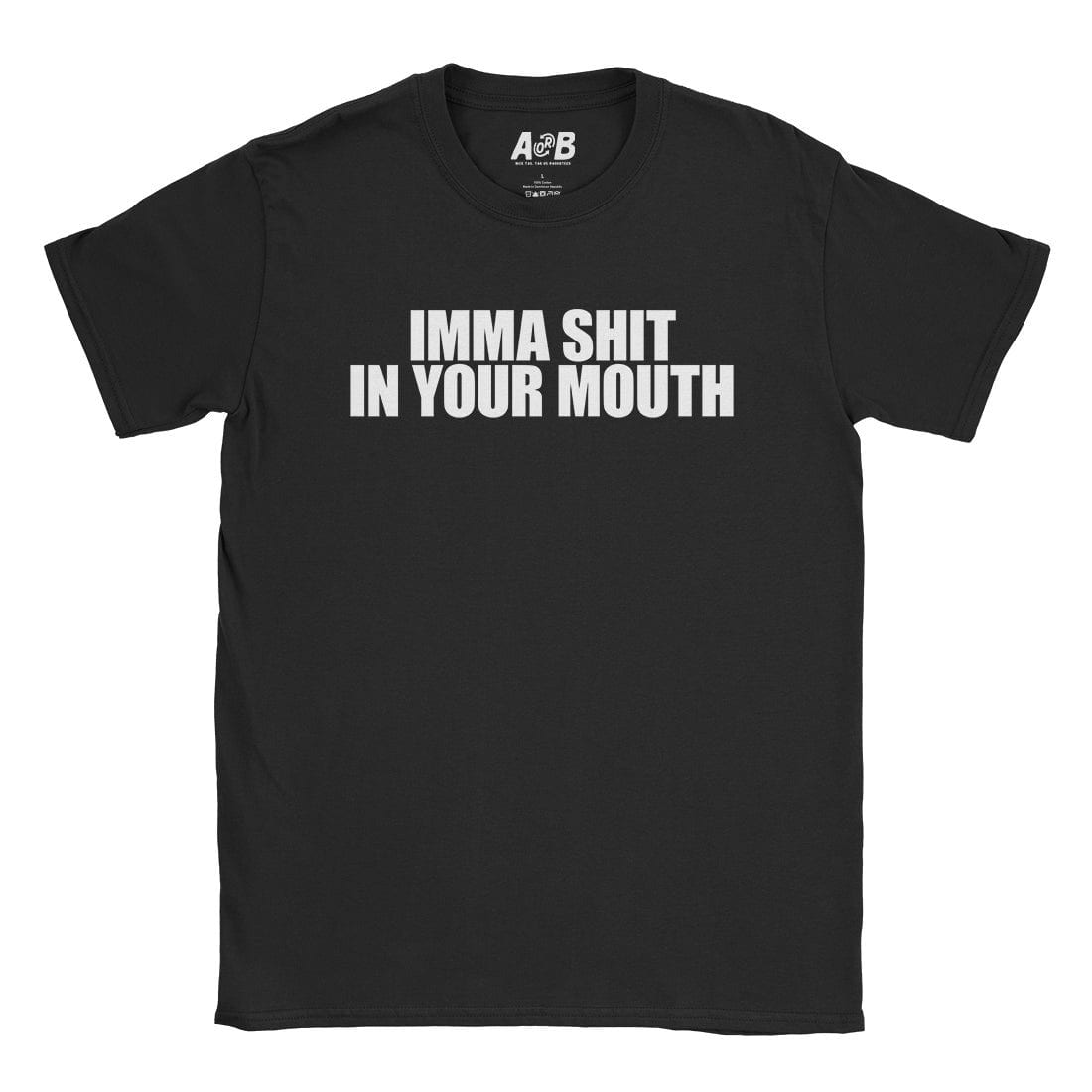 A-or-B-Tees T-Shirt Black / S Shit T-Shirt