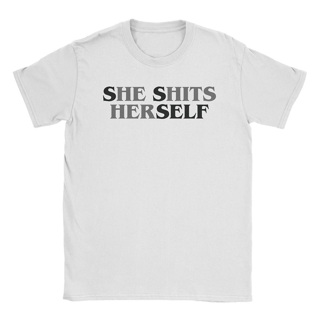 A-or-B-Tees T-Shirt White / S Shits T-Shirt