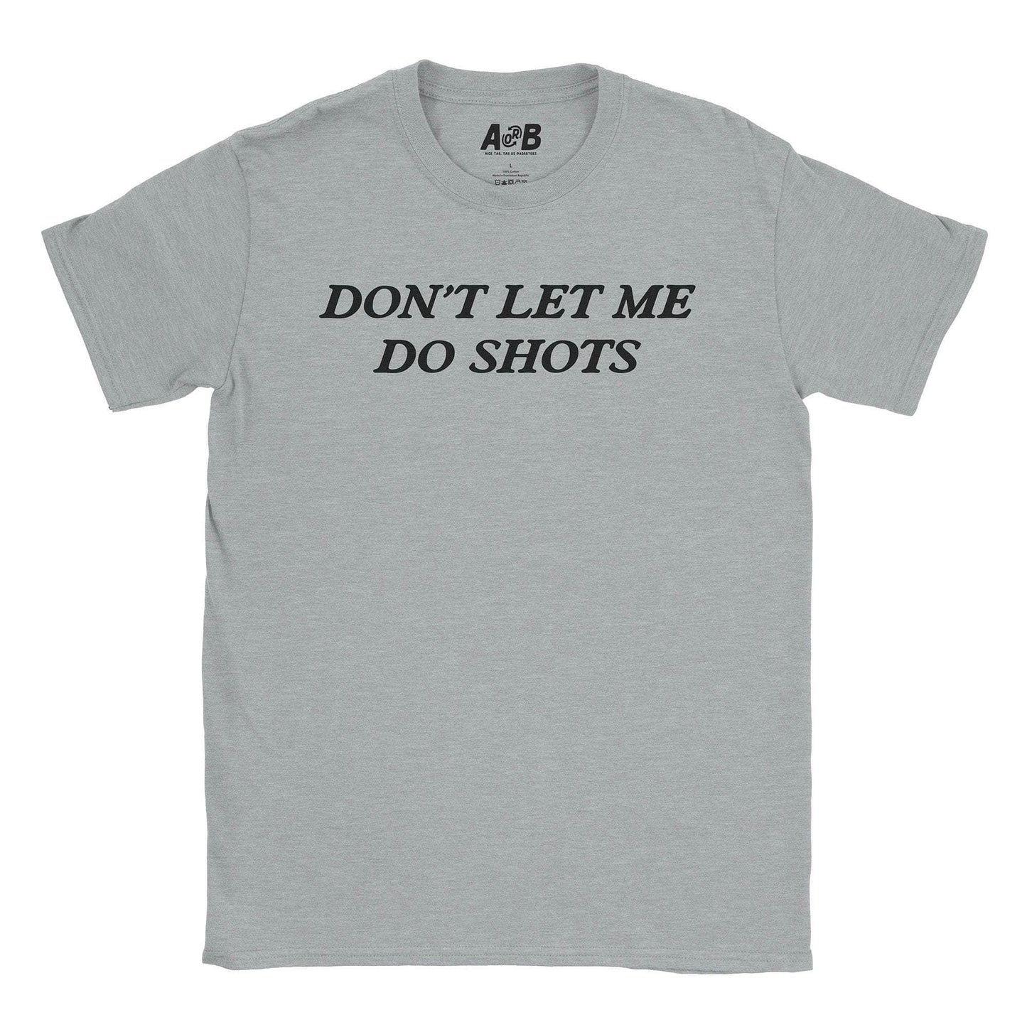 A-or-B-Tees T-Shirt Sport Grey / S Shots T-Shirt