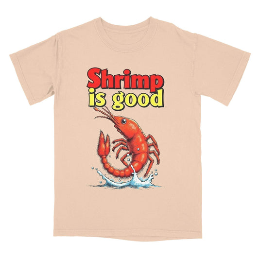 A-or-B-Tees T-Shirt Natural / S Shrimp T-Shirt