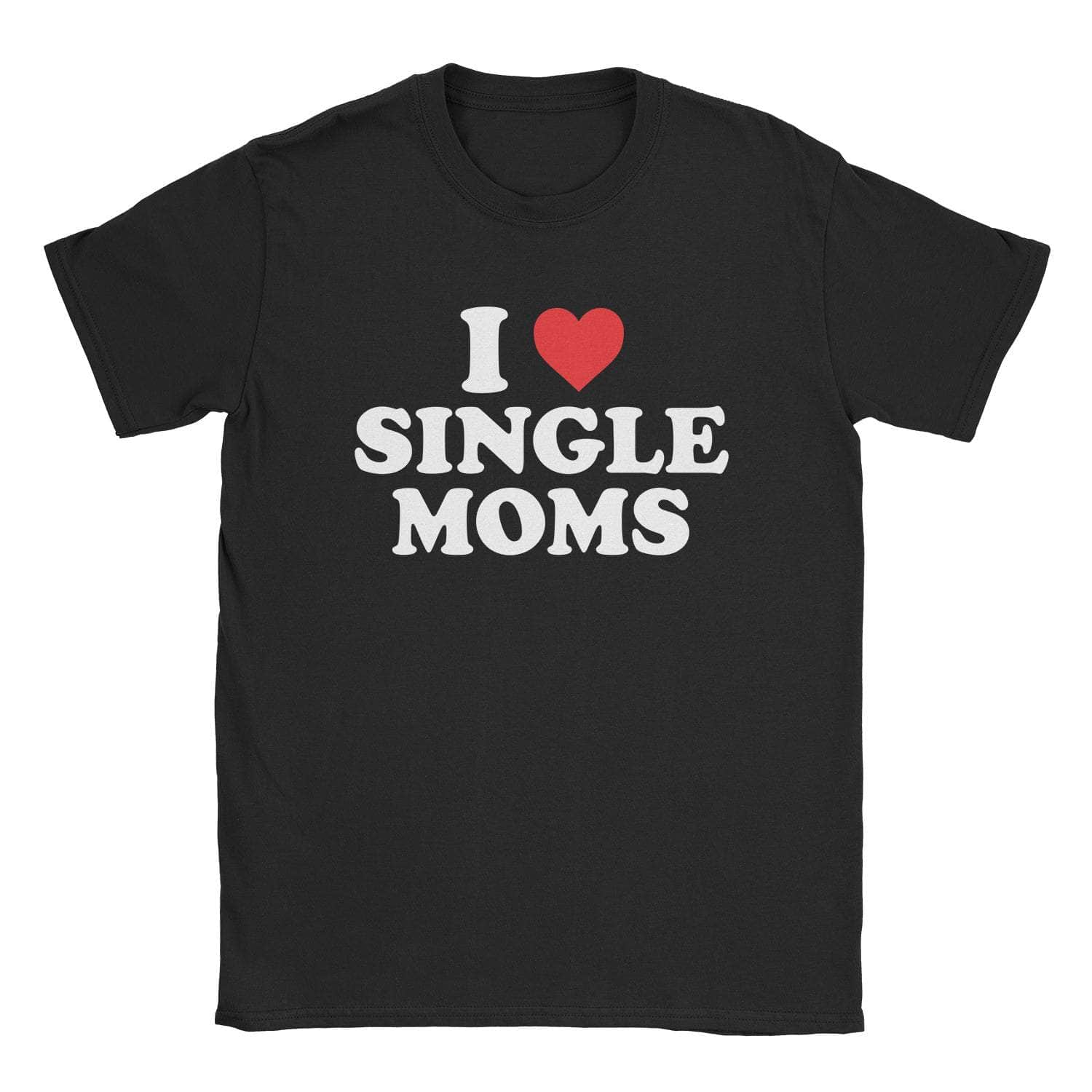 A-or-B-Tees T-Shirt Black / S Single Moms T-Shirt