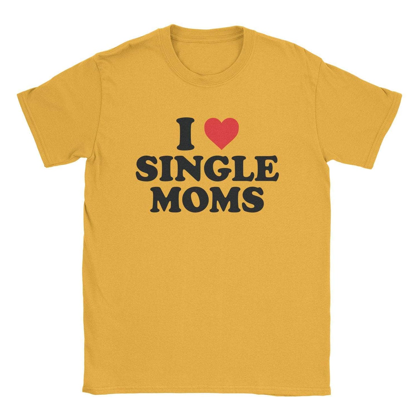 A-or-B-Tees T-Shirt Gold / S Single Moms T-Shirt
