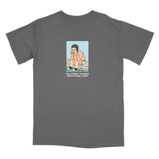 A-or-B-Tees T-Shirt Graphite / S Slut Gibby T-Shirt
