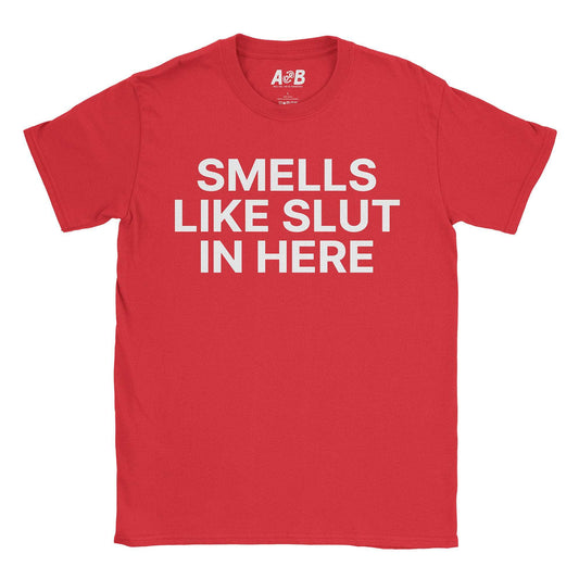 A-or-B-Tees T-Shirt Red / S Slut T-Shirt