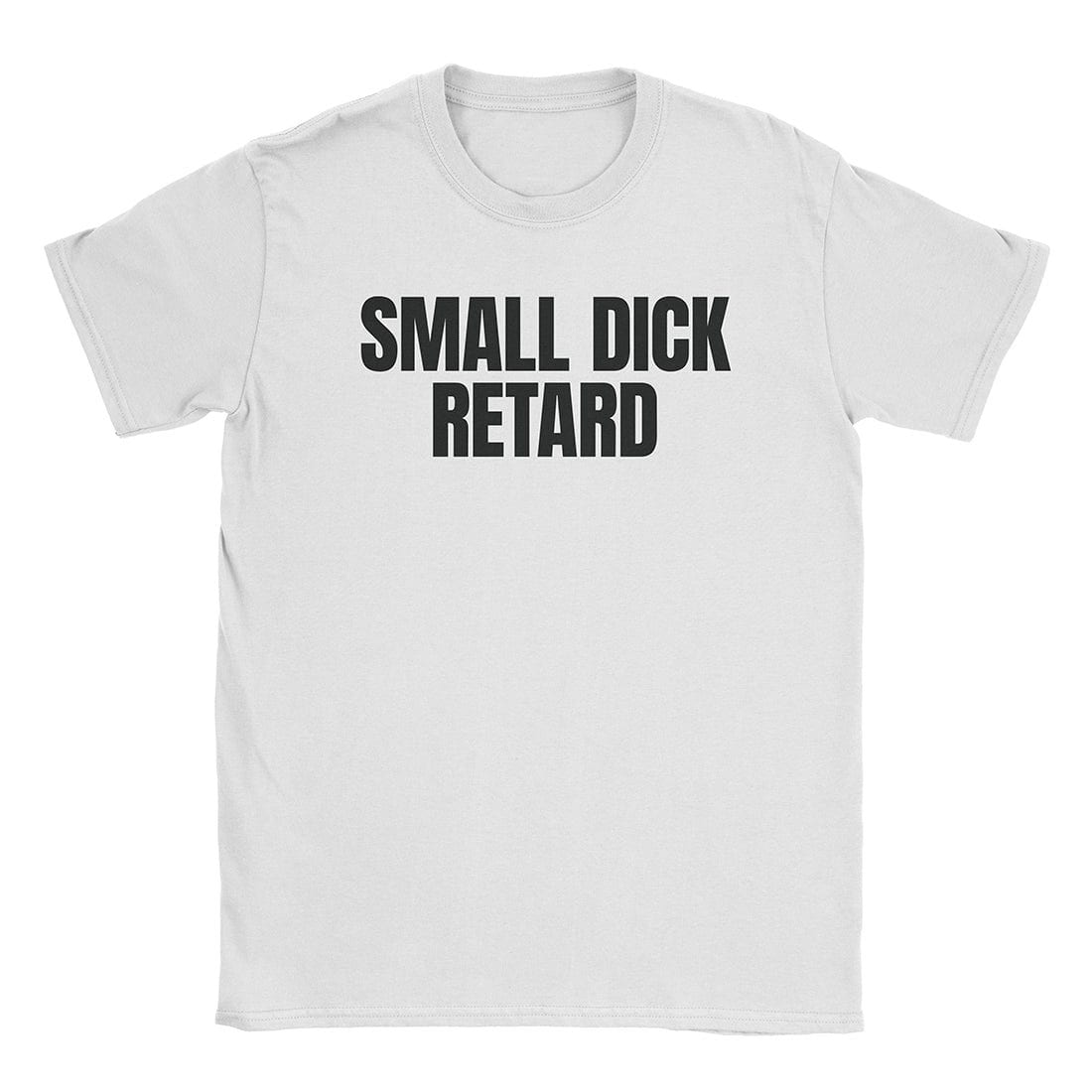 A-or-B-Tees T-Shirt White / S Small Dick T-Shirt