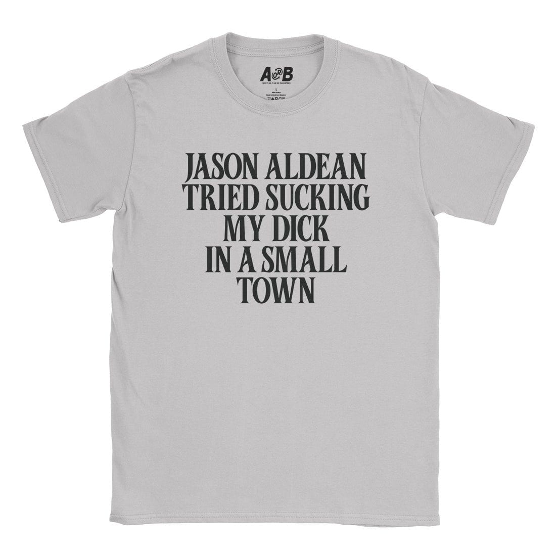 A-or-B-Tees T-Shirt Ice Grey / S Small Town T-Shirt
