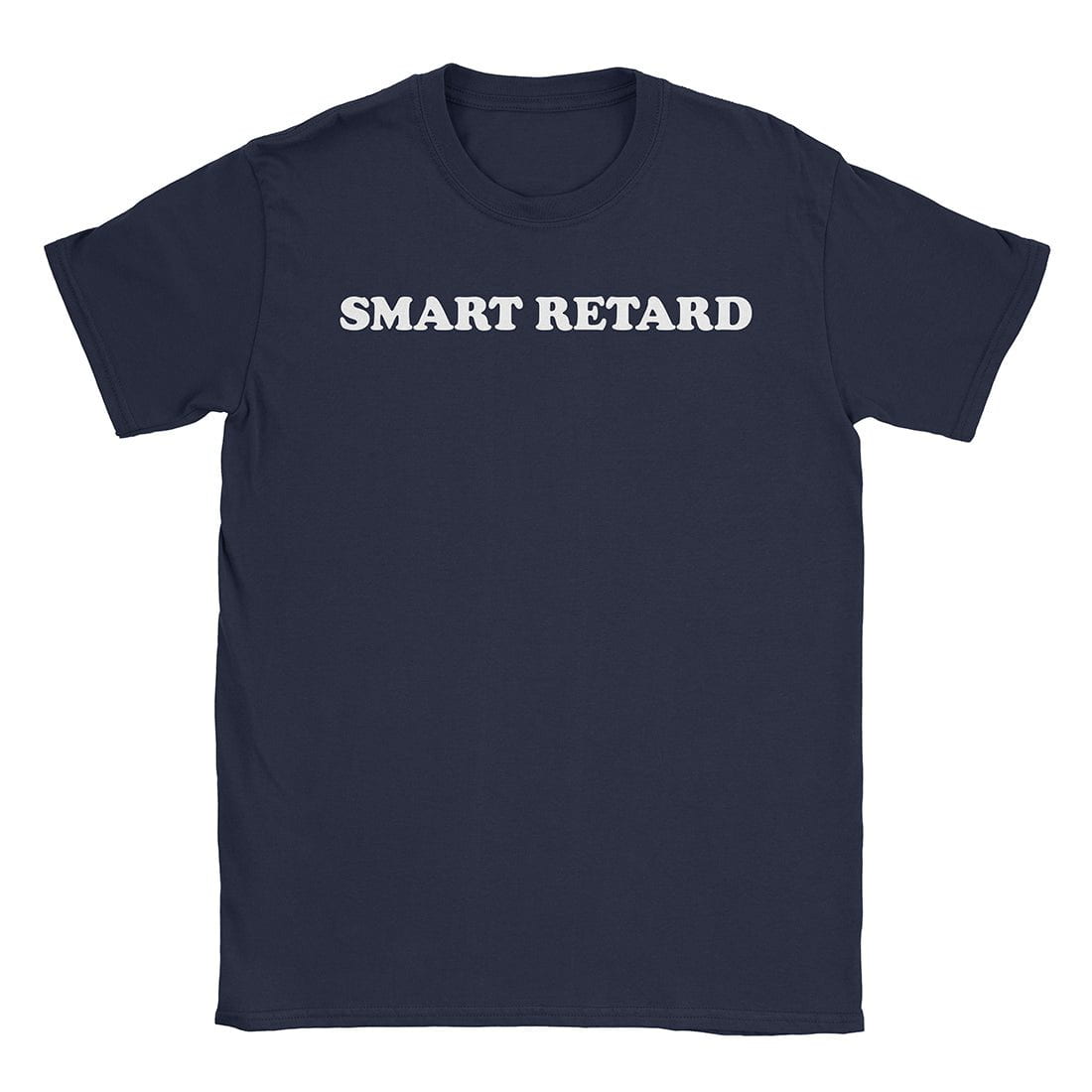 A-or-B-Tees T-Shirt Navy / S Smart Retard T-Shirt