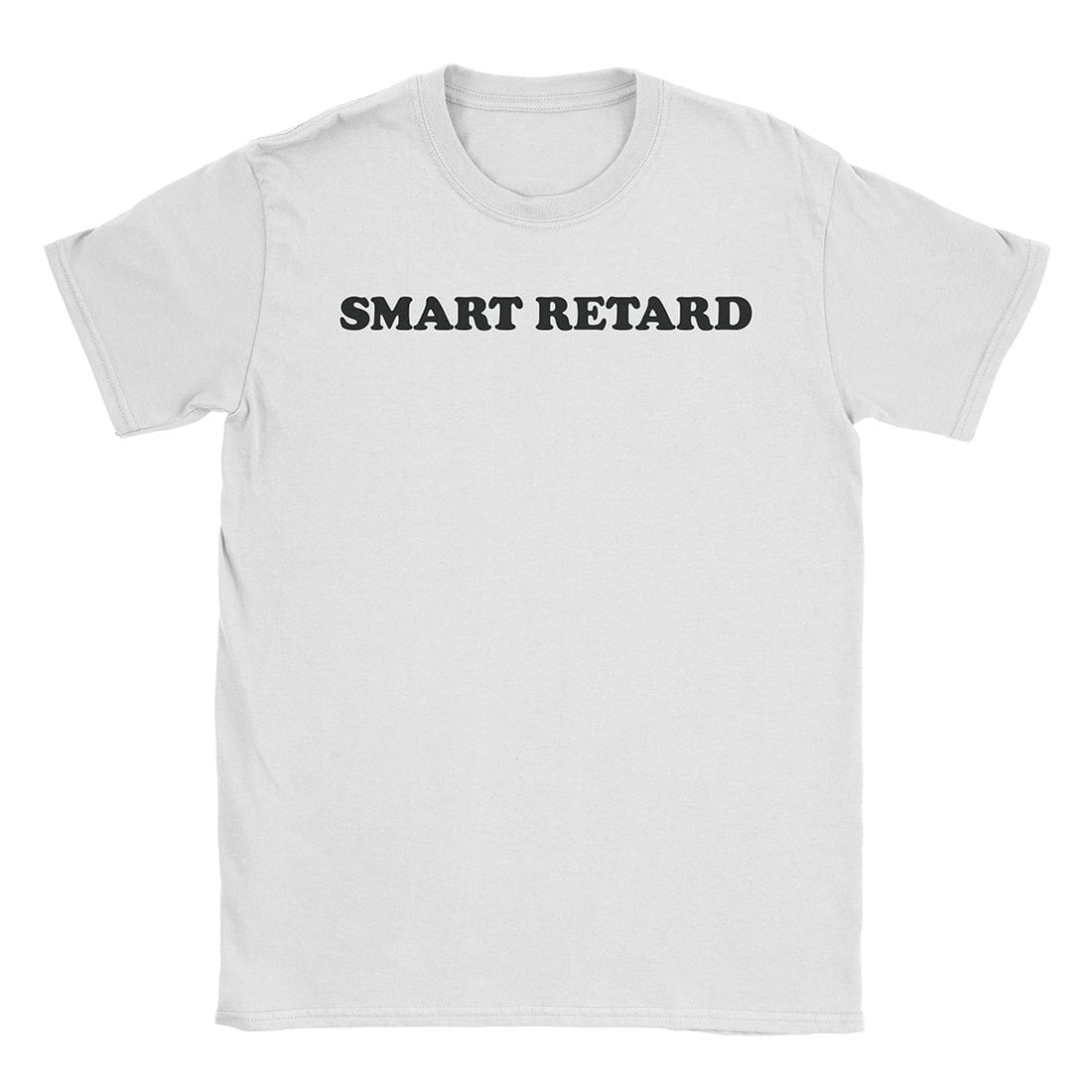 A-or-B-Tees T-Shirt White / S Smart Retard T-Shirt