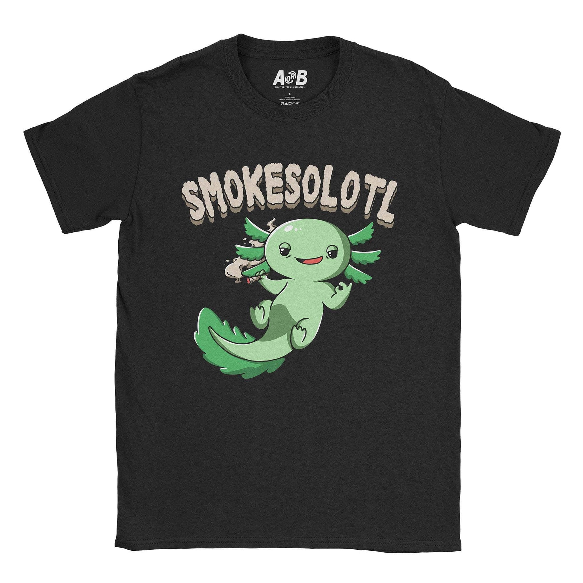 A-or-B-Tees T-Shirt Black / S Smokesolotl T-Shirt
