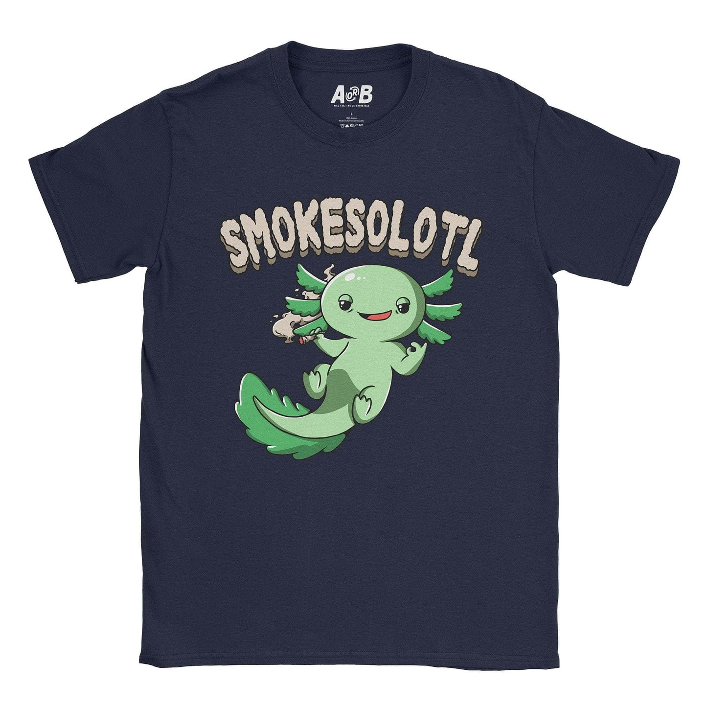 A-or-B-Tees T-Shirt Navy / S Smokesolotl T-Shirt