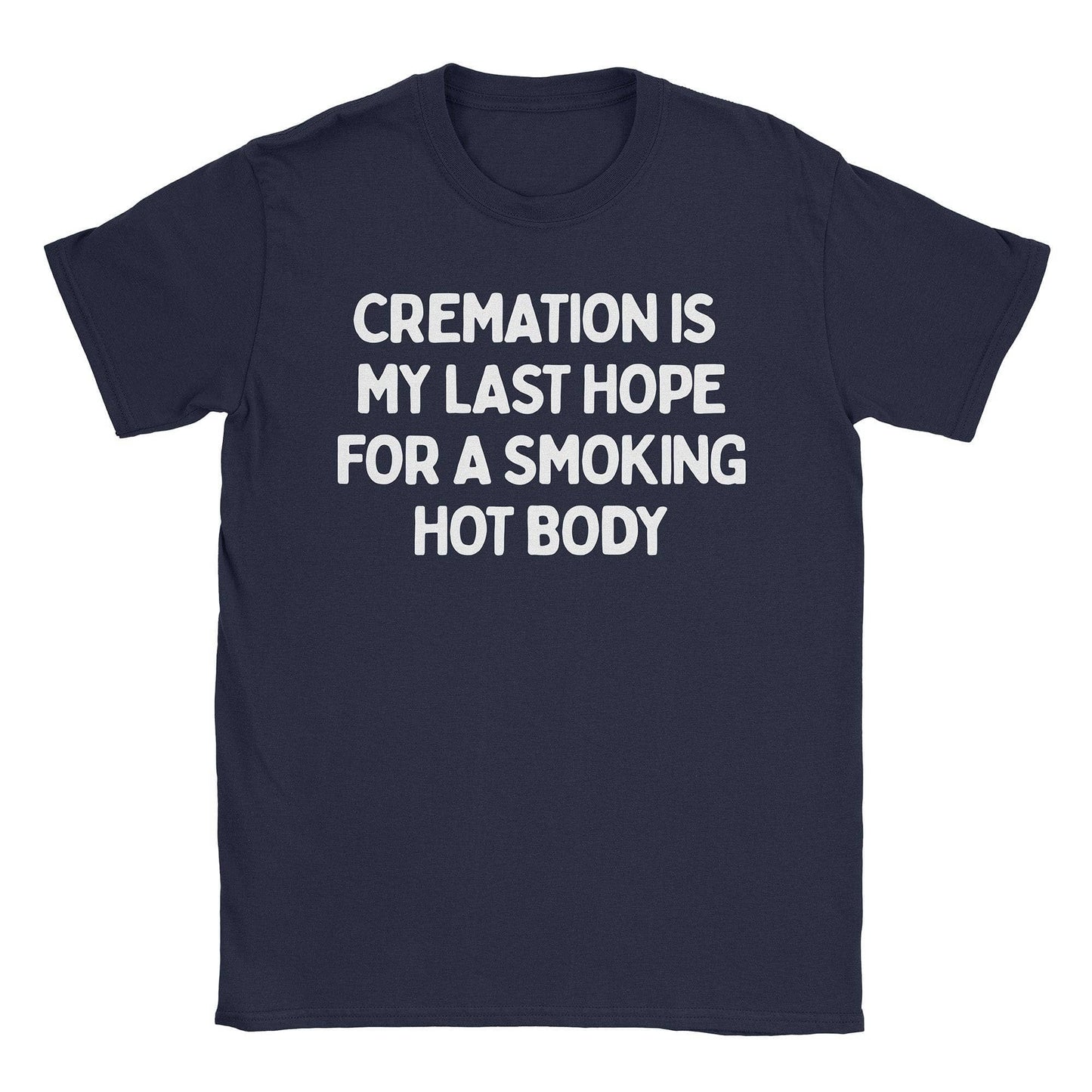 A-or-B-Tees T-Shirt Navy / S Smoking Hot T-Shirt