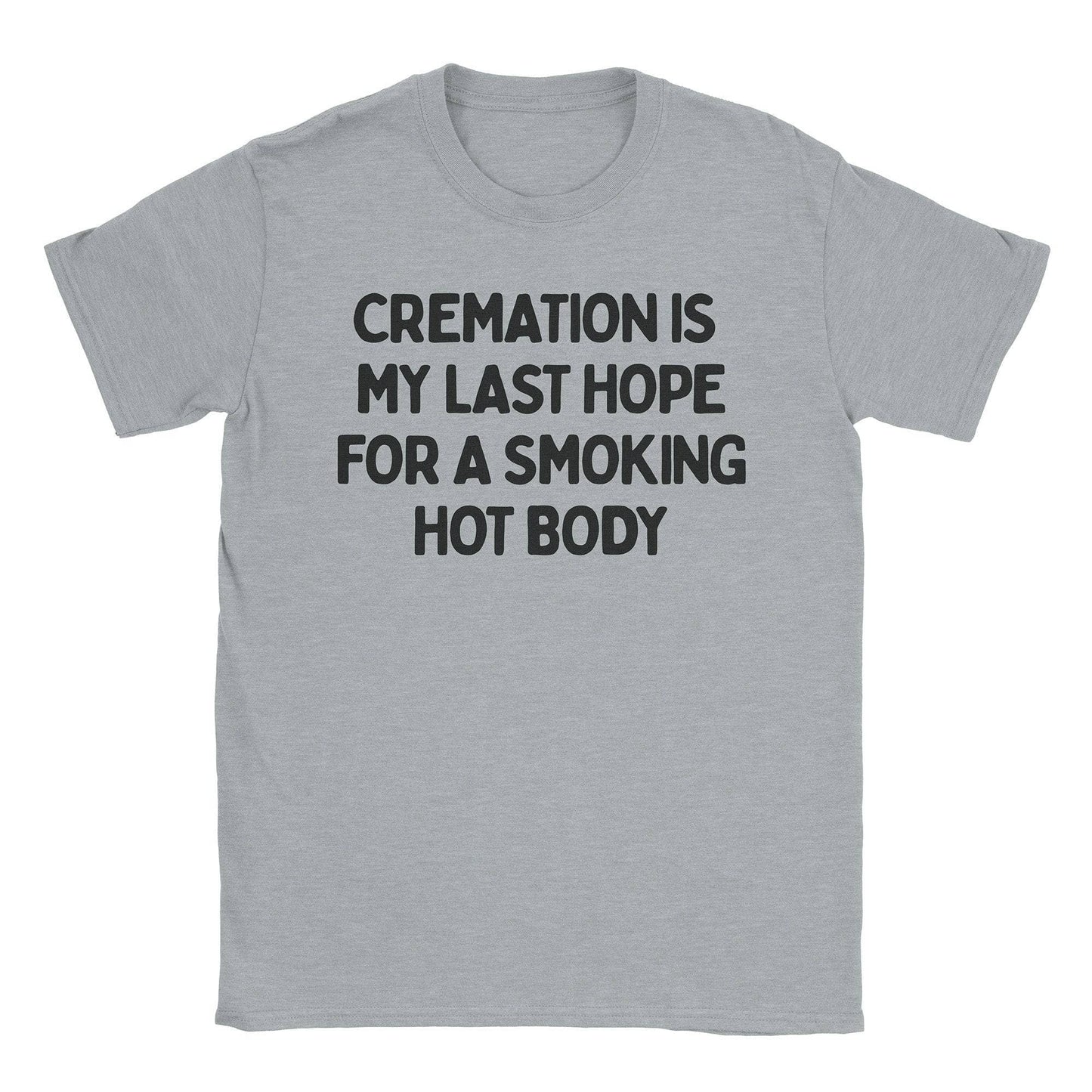 A-or-B-Tees T-Shirt Sport Grey / S Smoking Hot T-Shirt