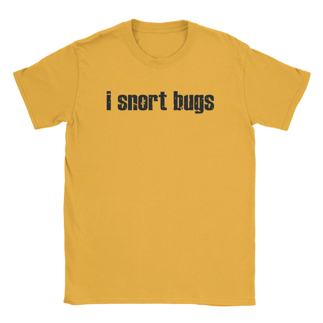 A-or-B-Tees T-Shirt Gold / S Snort Bugs T-Shirt