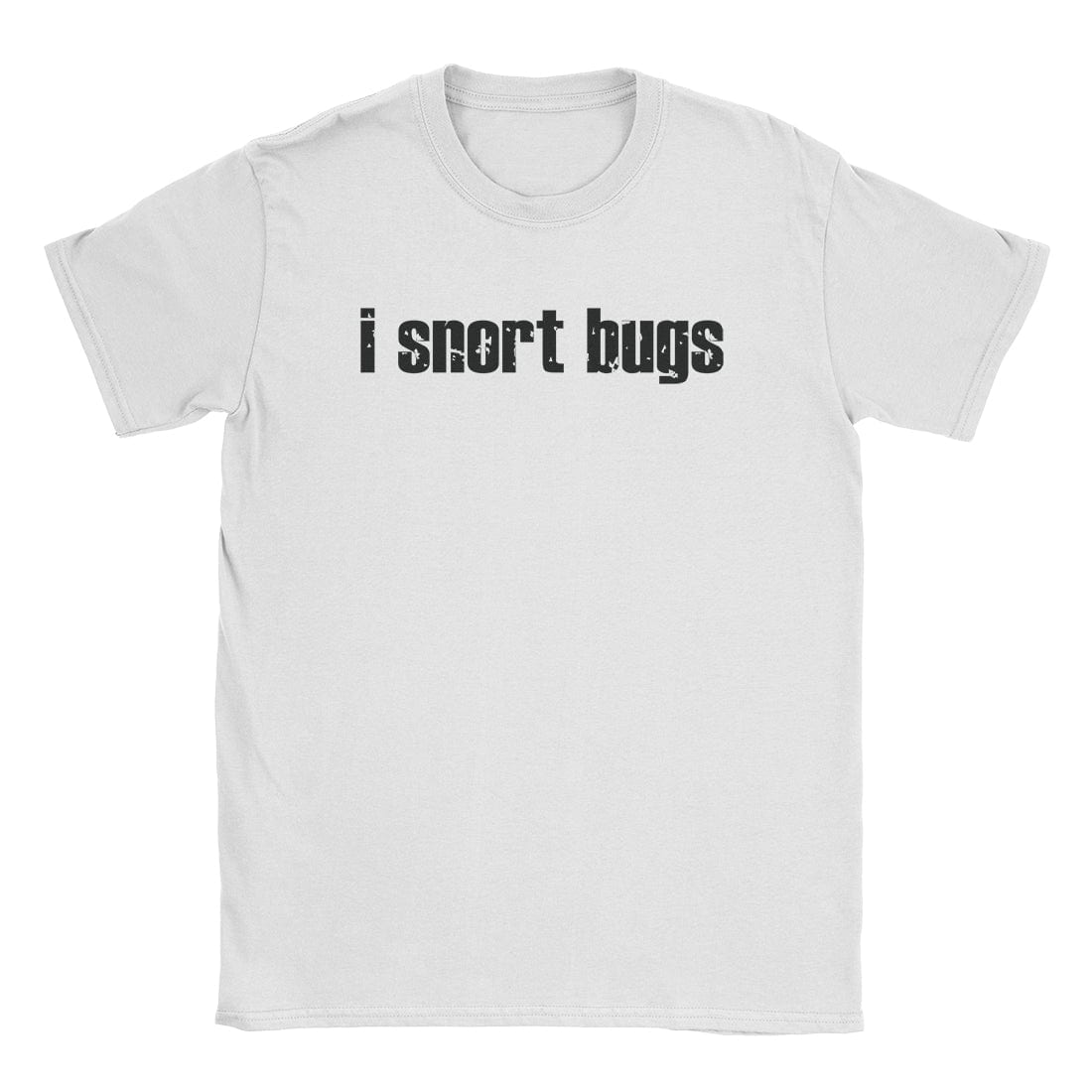 A-or-B-Tees T-Shirt White / S Snort Bugs T-Shirt