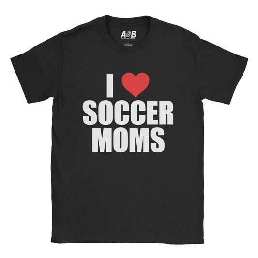 A-or-B-Tees T-Shirt Black / S Soccer Moms T-Shirt