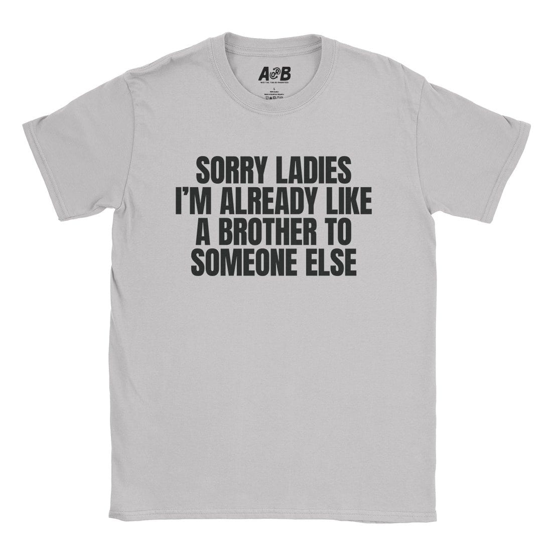 A-or-B-Tees T-Shirt Ice Grey / S Sorry Ladies T-Shirt