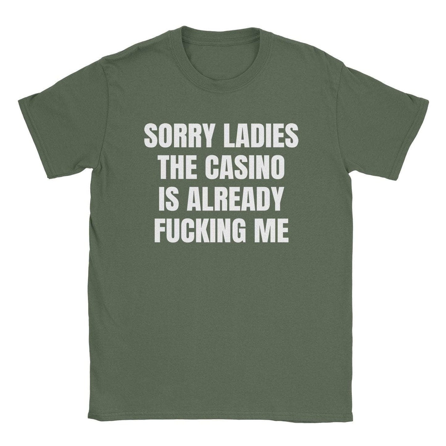 A-or-B-Tees T-Shirt Military Green / S Sorry Ladies T-Shirt