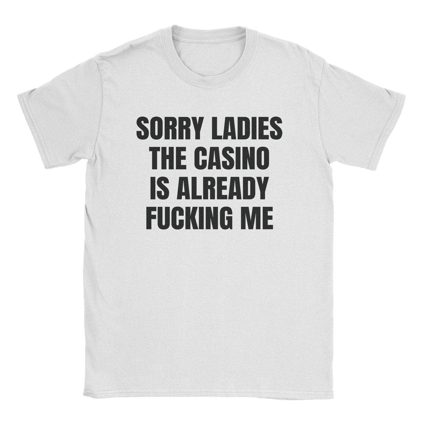 A-or-B-Tees T-Shirt White / S Sorry Ladies T-Shirt