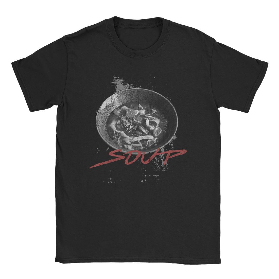 A-or-B-Tees T-Shirt Black / S Soup T-Shirt