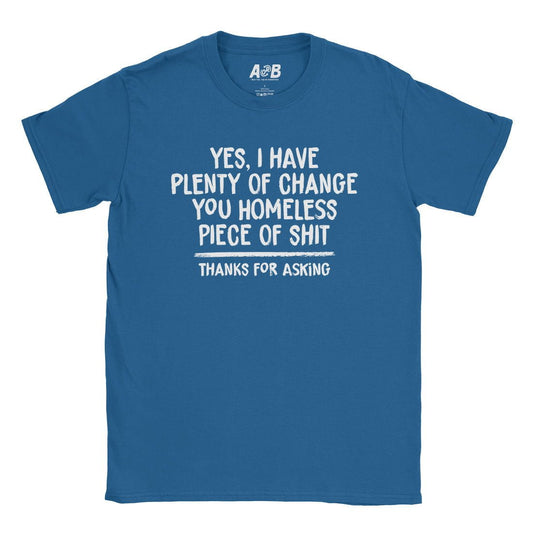A-or-B-Tees T-Shirt Royal / S Spare Change T-Shirt