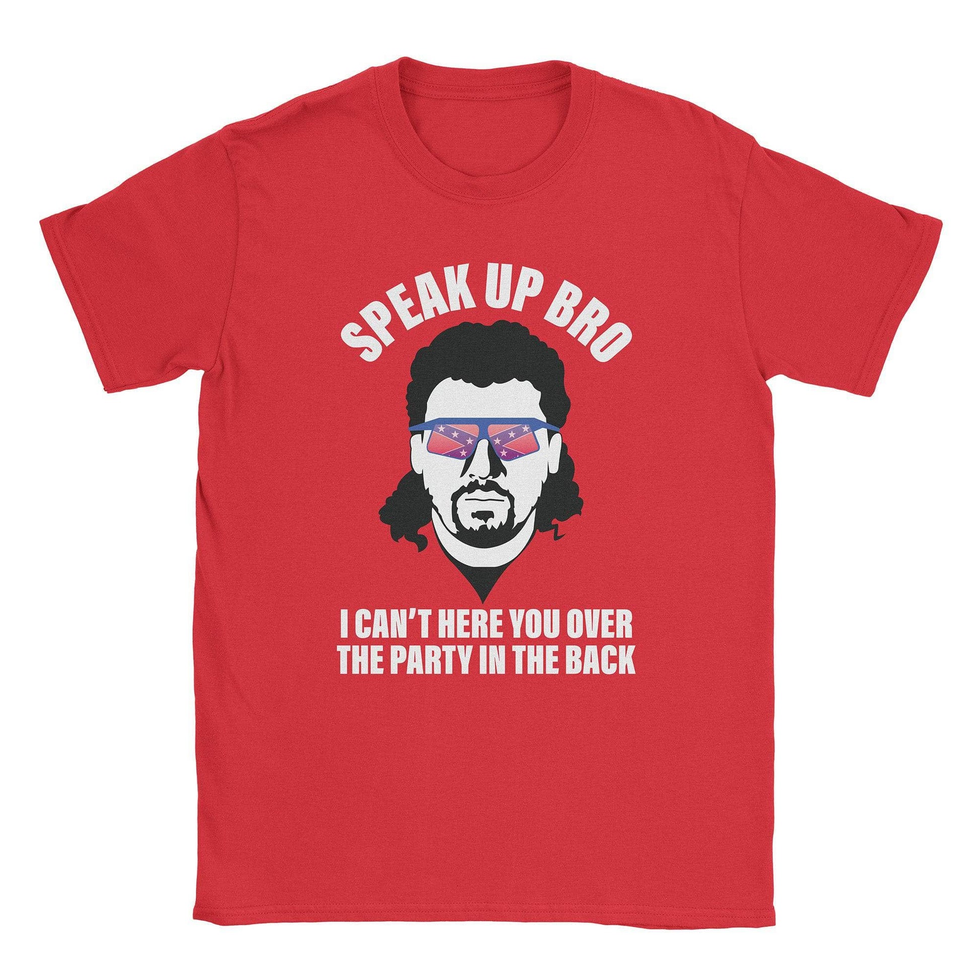 A-or-B-Tees T-Shirt Red / S Speak Up T-Shirt