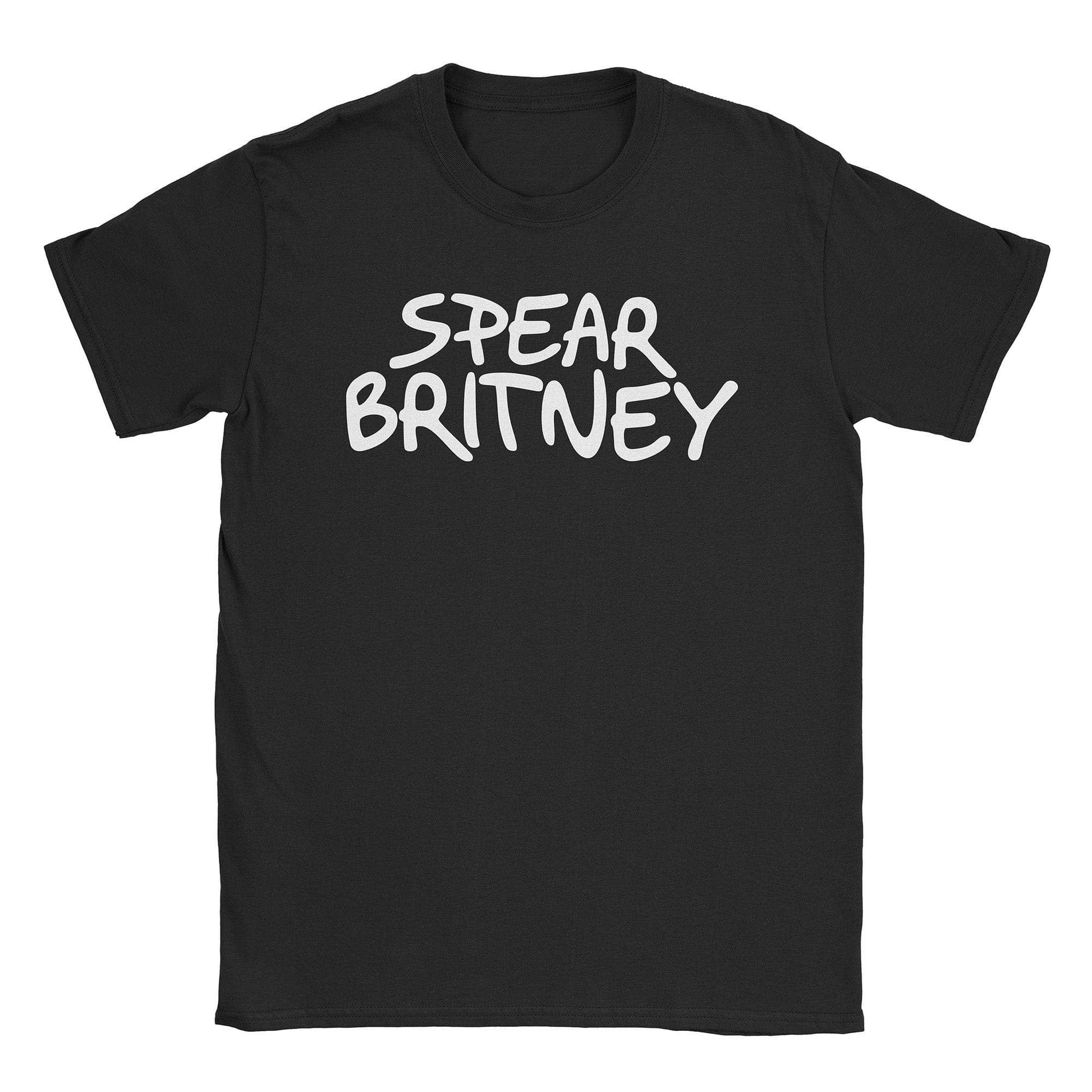 A-or-B-Tees T-Shirt Black / S Spear Britney T-Shirt