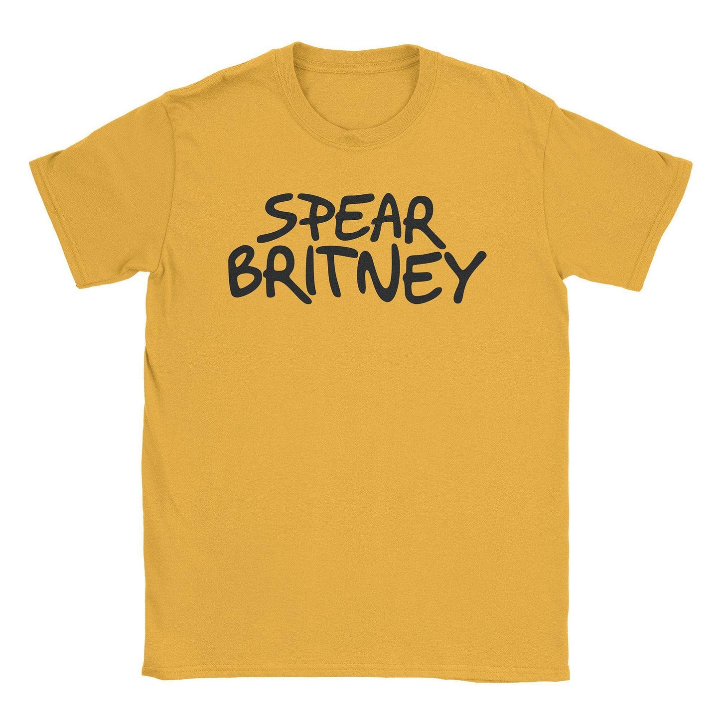 A-or-B-Tees T-Shirt Gold / S Spear Britney T-Shirt