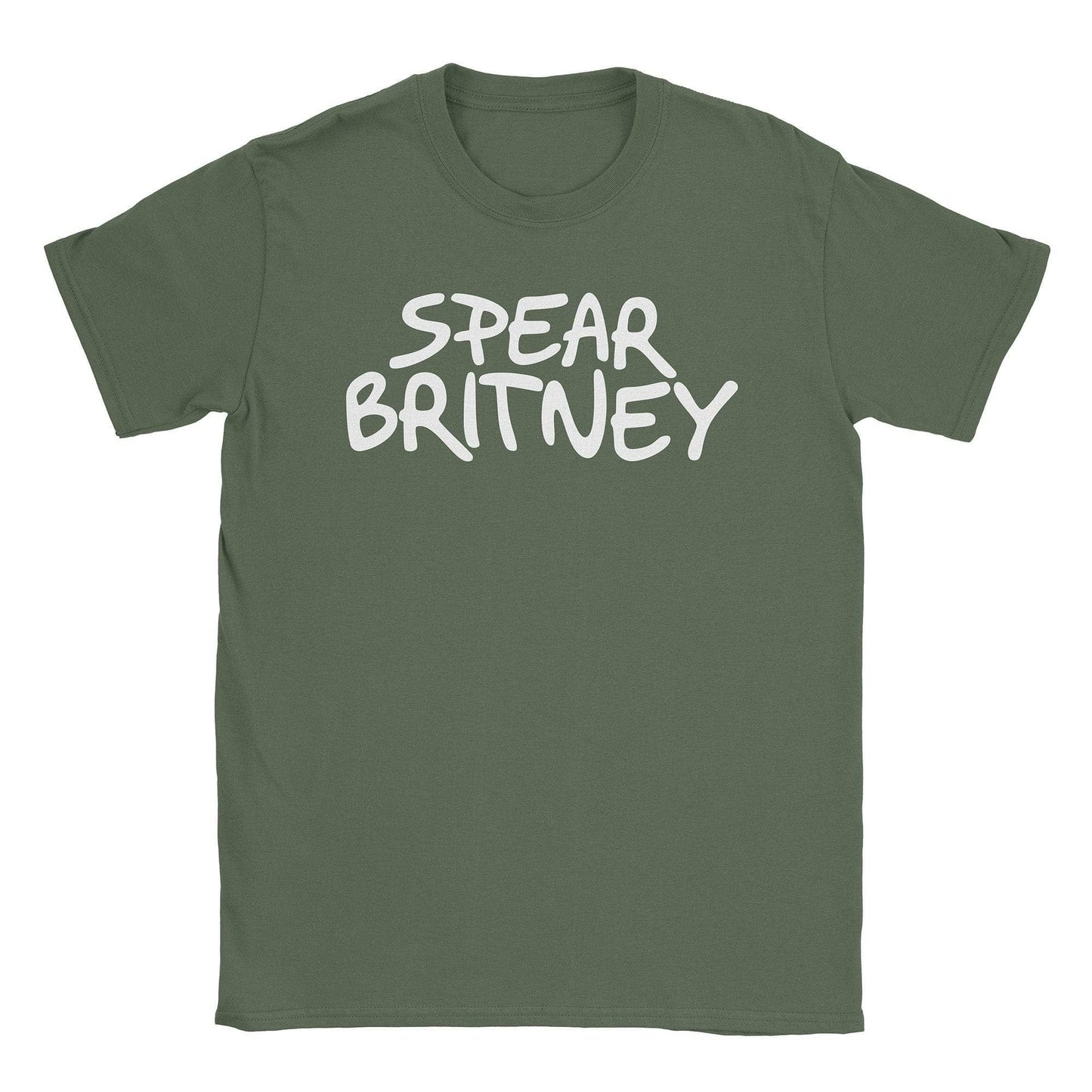 A-or-B-Tees T-Shirt Military Green / S Spear Britney T-Shirt