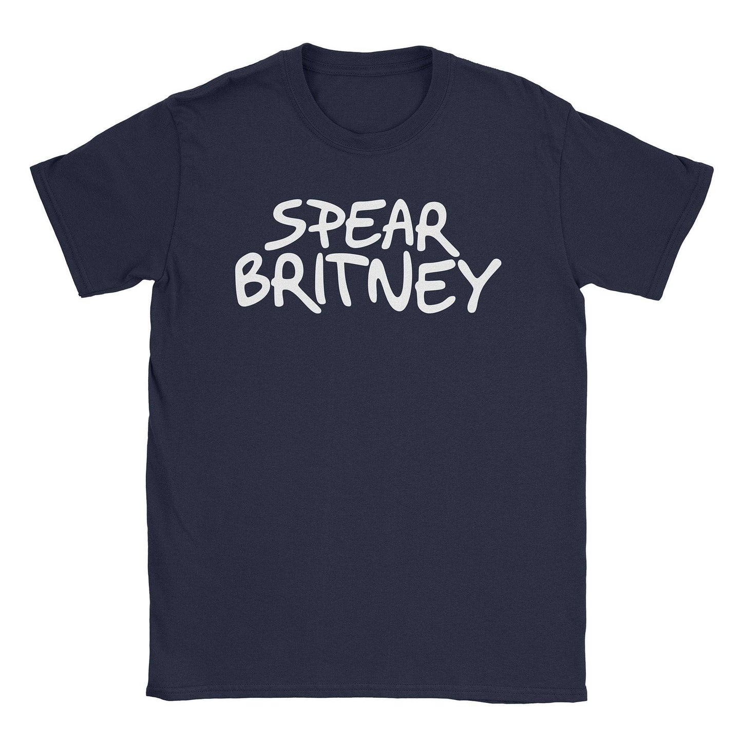 A-or-B-Tees T-Shirt Navy / S Spear Britney T-Shirt