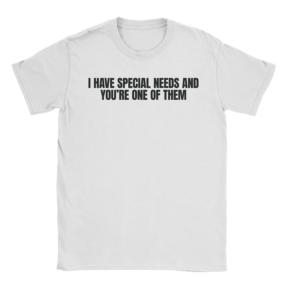 A-or-B-Tees T-Shirt White / S Special Needs T-Shirt