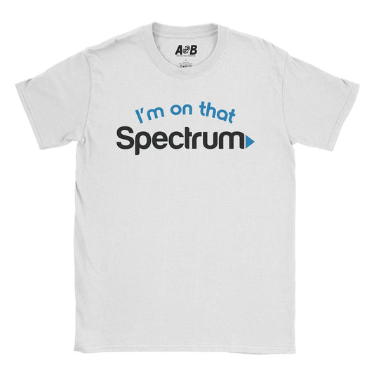 A-or-B-Tees T-Shirt White / S Spectrum T-Shirt
