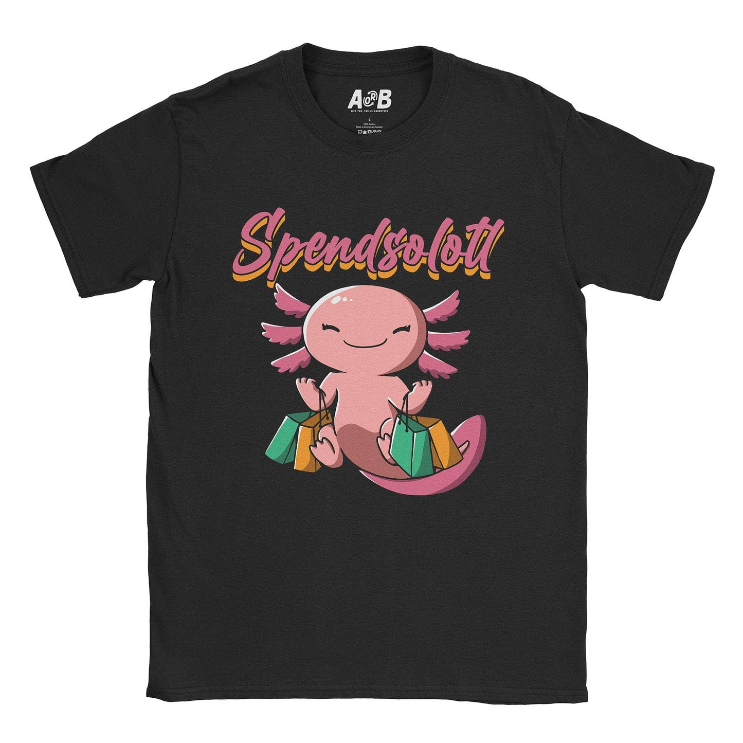 A-or-B-Tees T-Shirt Black / S Spendsolotl T-Shirt