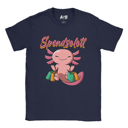 A-or-B-Tees T-Shirt Navy / S Spendsolotl T-Shirt